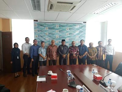  Pemkab Rohil Serahkan LKPD ke BPK Perwakilan Riau